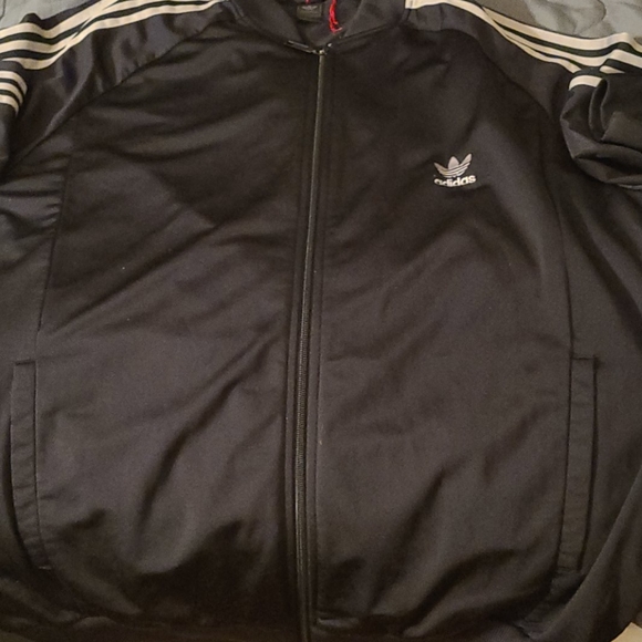 Men's Adidas Warm Up Jacket VGUC Sz L - Picture 9 of 9